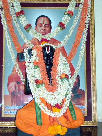 Guruji Dr.Vedavyas Life size portrait