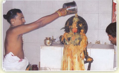 Sri Abhaya Veeranjaneya Swamy Abhishekam